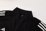 2025 AD Black Jacket Tracksuit #2319