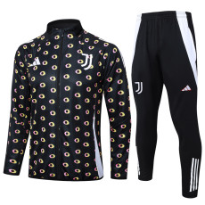 24-25 JUV Black Jacket Tracksuit #A795(喷墨)