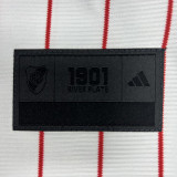 2025-26 River Plate White Casual Edition Baseball Jersey
