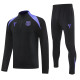 25-26 BAR Black Half Pull Tracksuit (半拉链)