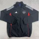 25-26 Man Utd Black Windbreaker