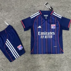 2025-26 Lyon Away Kids Soccer Jersey