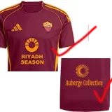 25-26 Roma Home Player Version Soccer Jersey