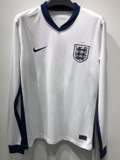 24-25 England Home Long Sleeve Soccer Jersey (长袖)