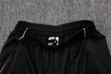 25-26 JUV Black Half Pull Tracksuit #B2557(半拉链)