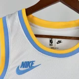 2022-23 Lakers TOSCANO #95 White Retro Top Quality Hot Pressing NBA Jersey