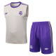 25-26 RMA Khaki Tank top and shorts suit #D2563