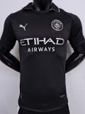 25-26 Man City Black Player Version Soccer Jersey