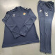 24-25 Real Betis Royal blue Half Pull Tracksuit (Pants Have Pocket)(半拉链)