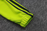 2025-26 RMA Grass green Kids Jacket Tracksuit#E2584(童装)