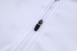 2025-26 RMA White Half Pull Tracksuit (半拉链）