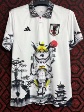 24-25 Japan White Special Edition Fans Training Shirts *九尾鸣人