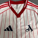 25-26 ARS White Casual Edition Baseball Jersey
