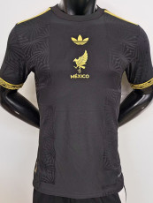 25-26 Mexico Gold Cup Black Player Version Soccer Jersey