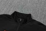 25-26 PSG Jordan Black Jacket Tracksuit