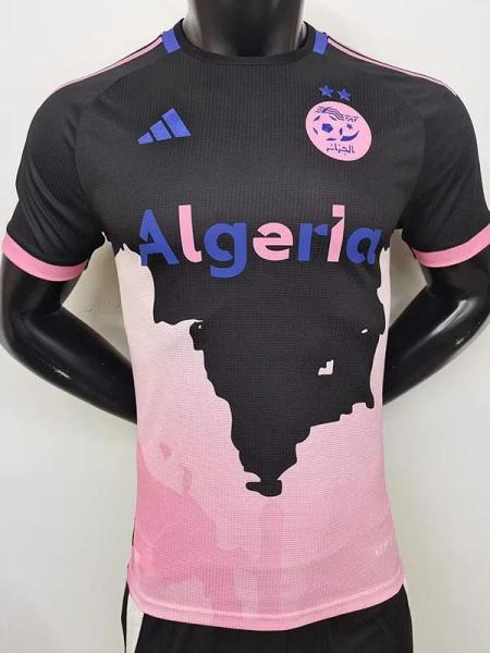 24-25 Algeria Black Special Edition Player Version Training shirts #A30