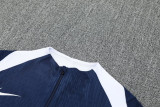 25-26 INT Royal blue Half Pull Tracksuit (半拉链)
