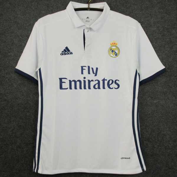 2016-2017 RMA Home Retro Soccer Jersey