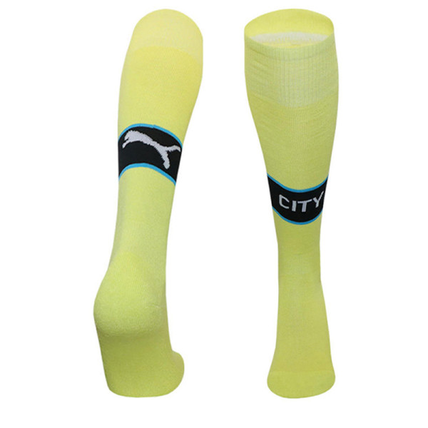 24-25 Man City Yellow Socks