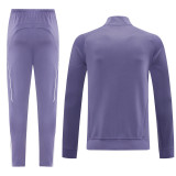 2025-26 Man Utd Purple Jacket Tracksuit #07