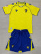 25-26 Cadiz Home Kids Soccer Jersey