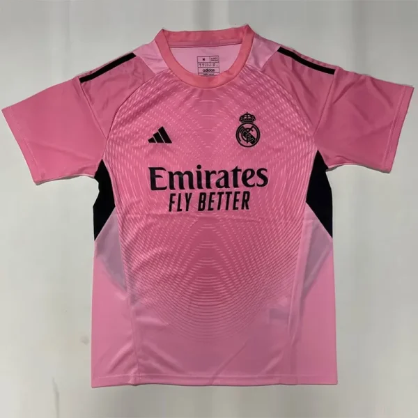 25-26 RMA Pink GoalKeeper Soccer Jersey