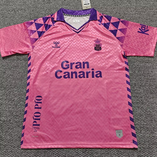 24-25 Las Palmas Pink Fans Soccer Jersey