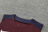 24-25 England Red Tank top and shorts suit