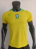 2025 Brazil season home women's football jersey