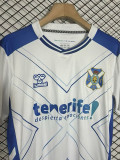 25-26 CD Tenerife Home Fans Soccer Jersey