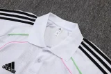 25-26 JUV White Polo Tracksuit #C2556