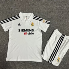2002-2003 RMA Home Kids Retro Soccer Jersey