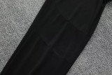 2025-26 Marseille Blue black Half Pull Tracksuit (半拉链）