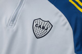 25-26 Boca Juniors Grey Half Pull Tracksuit (半拉链)
