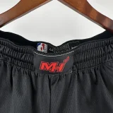 2023-24 HEAT Black City Edition Top Quality NBA Pants