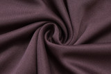 2025-26 Man Utd Grey purple Kids Half Pull Tracksuit#E2589(童装)(半拉链)