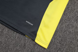 2025-26 RMA Dark gray Half Pull Tracksuit #B2563(半拉链）