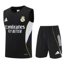 25-26 RMA Black Tank top and shorts suit
