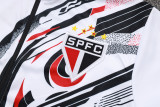 2025-26 Sao Paulo White Jacket Tracksuit #A2574