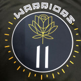 22-23 WARRIORS THOMPSON #11 Black City Edition Top Quality Hot Pressing NBA Jersey