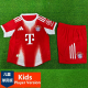 2025-26 Bayern Home Kids Player Version Soccer Jersey