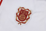 2025-26 Bayern White Kids Half Pull Tracksuit#E2526(童装)(半拉链)