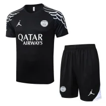 2025-26 PSG Jordan Black Training Short Suit #D25187