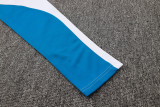 2024 JOM White Half Pull Tracksuit (半拉链)