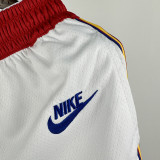 24-25 WARRIORS White Retro Top Quality NBA Pants