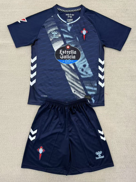 2025-26 Celta Away Kids Soccer Jersey