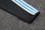 2025-26 Argentina Dark gray Kids Half Pull Tracksuit#E2541(童装)(半拉链)