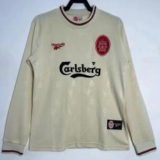 1996-1997 LIV Away Long Sleeve Retro Soccer Jersey (长袖)