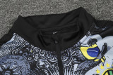 24-25 Brazil Black Kids Half Pull Special Edition (童装)(半拉链)