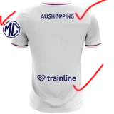 2024-25 Lyon 75th Anniversary Player Version Soccer Jersey